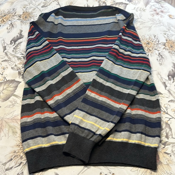 Men’s Izod striped sweater NWT size medium 100% cotton - Picture 3 of 6